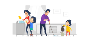 parents-lets-their-children-help-with-housework